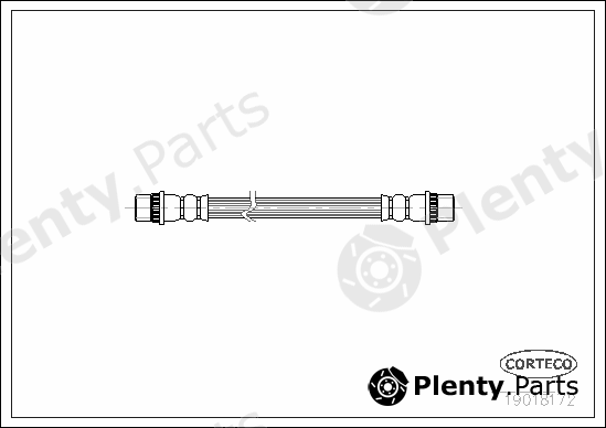  CORTECO part 19018172 Brake Hose
