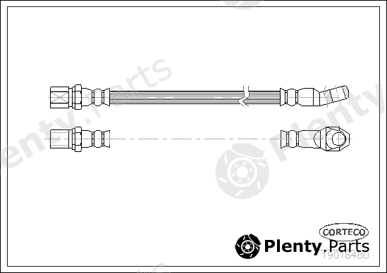  CORTECO part 19018480 Brake Hose