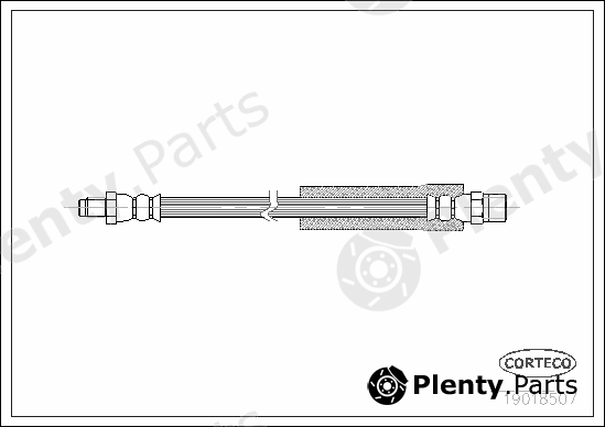  CORTECO part 19018507 Brake Hose