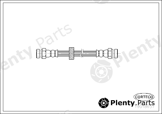  CORTECO part 19018657 Brake Hose