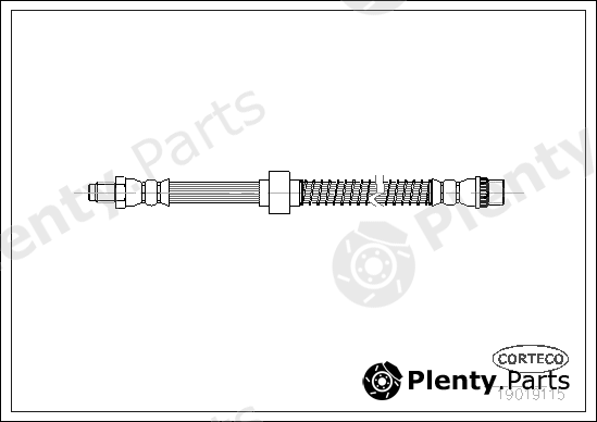  CORTECO part 19019115 Brake Hose