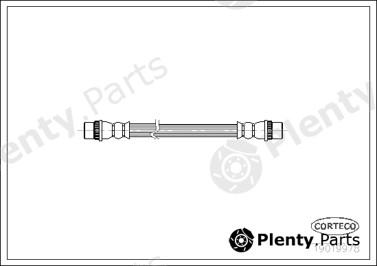  CORTECO part 19019978 Brake Hose