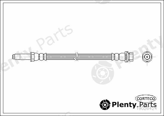  CORTECO part 19026424 Brake Hose