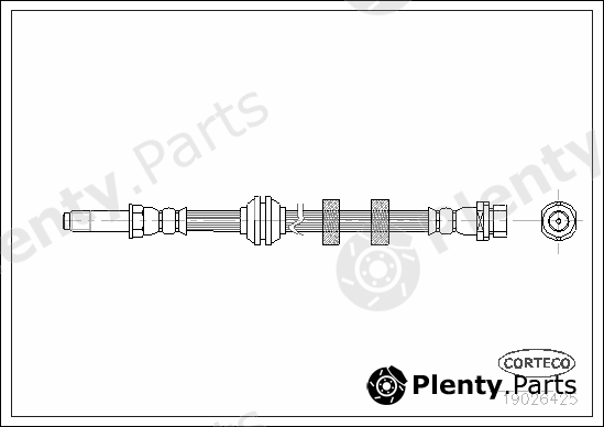  CORTECO part 19026425 Brake Hose