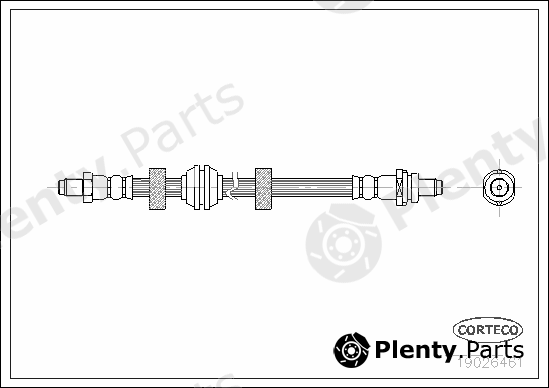  CORTECO part 19026461 Brake Hose