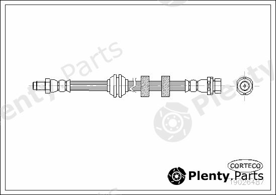  CORTECO part 19026487 Brake Hose