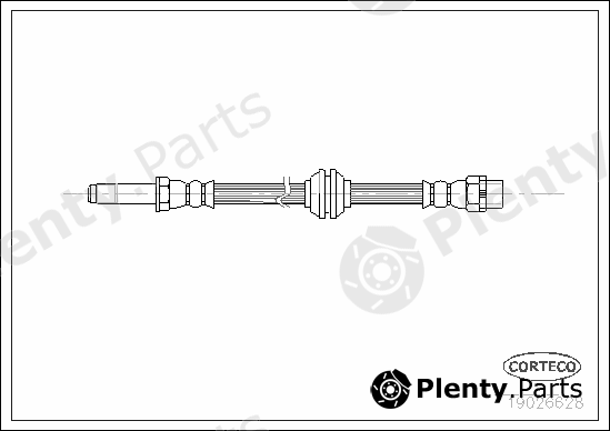  CORTECO part 19026628 Brake Hose