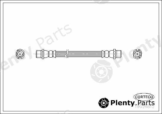  CORTECO part 19026812 Brake Hose