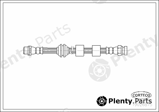 CORTECO part 19026875 Brake Hose