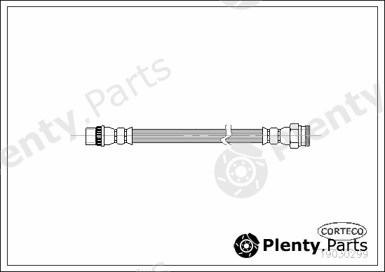  CORTECO part 19030299 Brake Hose