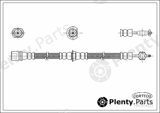  CORTECO part 19030483 Brake Hose