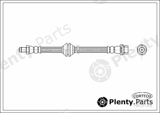  CORTECO part 19031168 Brake Hose