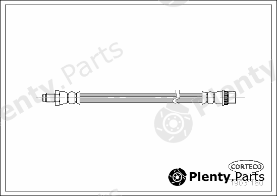  CORTECO part 19031180 Brake Hose