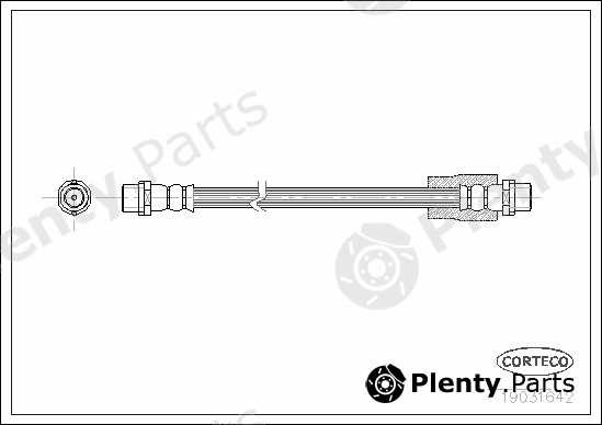  CORTECO part 19031642 Brake Hose