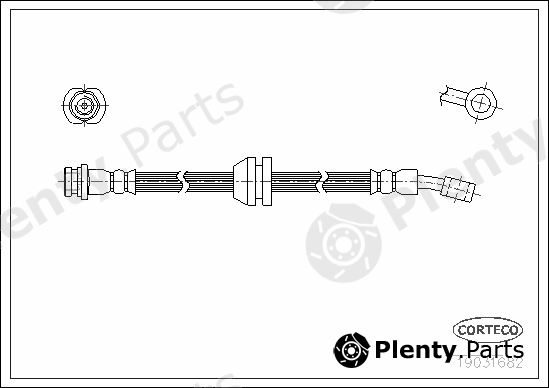  CORTECO part 19031682 Brake Hose