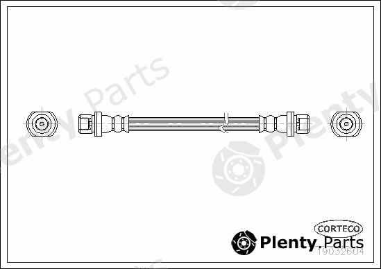  CORTECO part 19032604 Brake Hose
