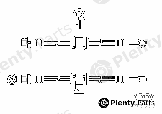  CORTECO part 19032807 Brake Hose
