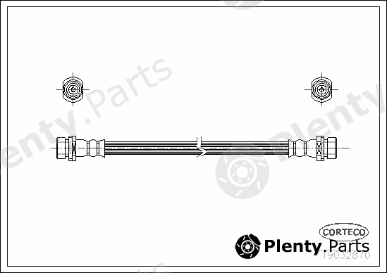  CORTECO part 19032870 Brake Hose