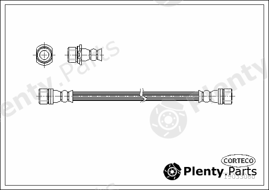  CORTECO part 19033080 Brake Hose