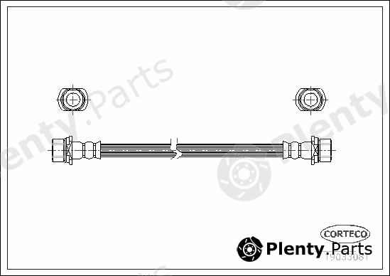  CORTECO part 19033081 Brake Hose