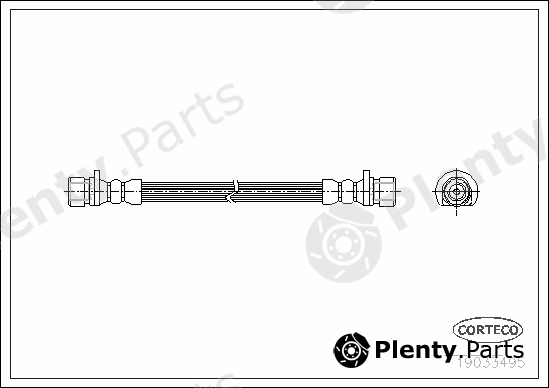  CORTECO part 19033495 Brake Hose