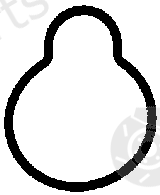  ELRING part 900.109 (900109) Gasket, intake manifold