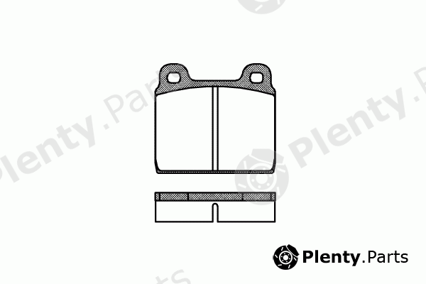  ROADHOUSE part 2002.20 (200220) Brake Pad Set, disc brake