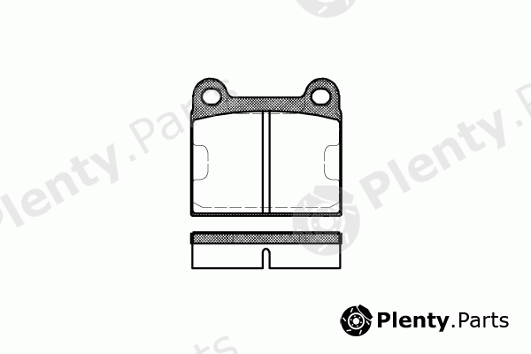  ROADHOUSE part 2006.60 (200660) Brake Pad Set, disc brake