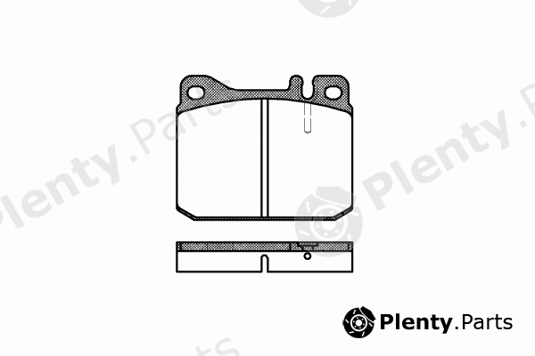  ROADHOUSE part 2010.20 (201020) Brake Pad Set, disc brake