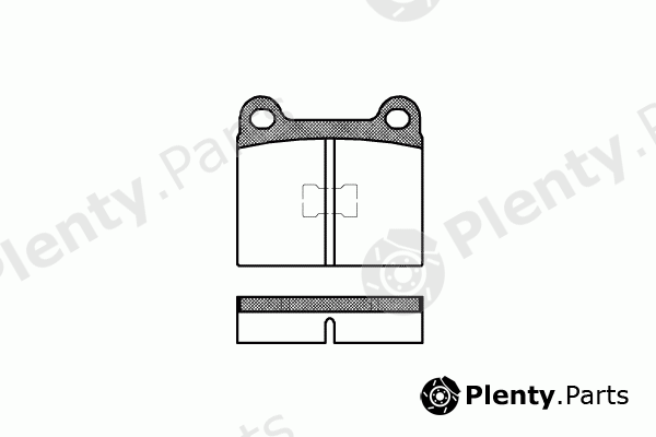  ROADHOUSE part 2017.00 (201700) Brake Pad Set, disc brake
