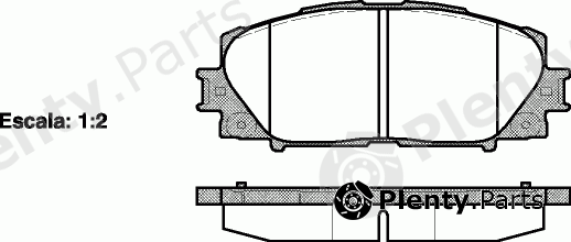  ROADHOUSE part 21224.00 (2122400) Brake Pad Set, disc brake
