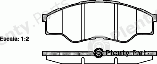  ROADHOUSE part 21266.00 (2126600) Brake Pad Set, disc brake