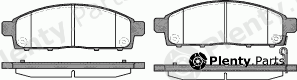  ROADHOUSE part 21242.01 (2124201) Brake Pad Set, disc brake