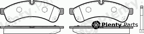  ROADHOUSE part 21339.00 (2133900) Brake Pad Set, disc brake