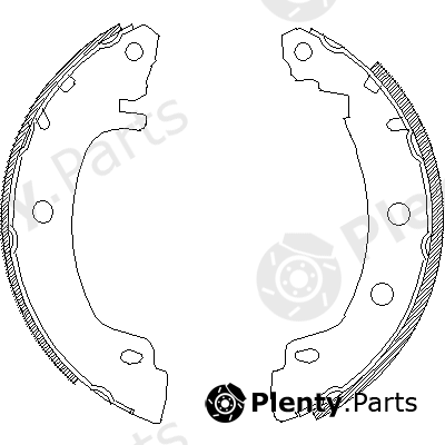  ROADHOUSE part 4416.00 (441600) Brake Shoe Set