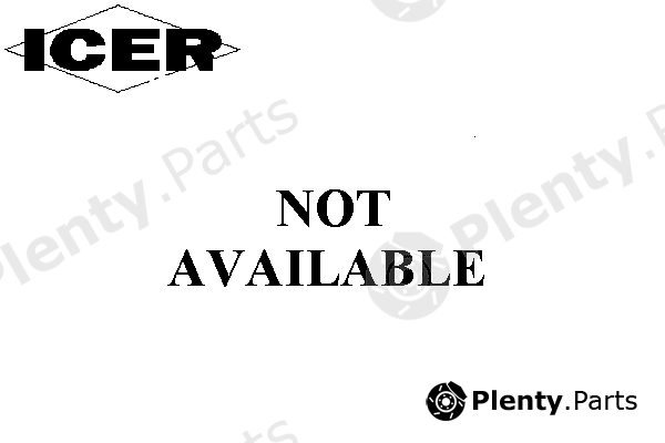  ICER part 181896 Brake Pad Set, disc brake