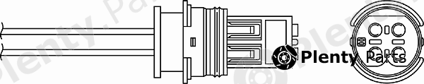  BERU part 0824010120 Lambda Sensor