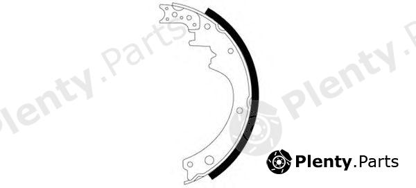  PAGID part H8275 Brake Shoe Set