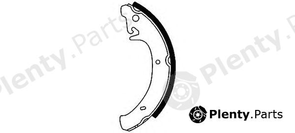  PAGID part H8295 Brake Shoe Set