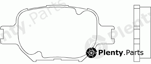  PAGID part T1330 Brake Pad Set, disc brake