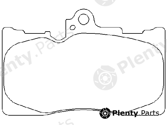  PAGID part T1529 Brake Pad Set, disc brake
