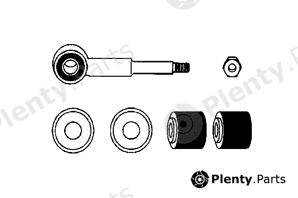  OCAP part 0181602-K (0181602K) Repair Kit, stabilizer coupling rod