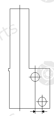  BOGE part 27-A30-0 (27A300) Shock Absorber