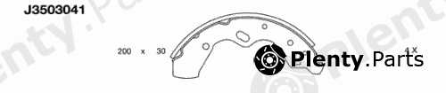  NIPPARTS part J3503041 Brake Shoe Set