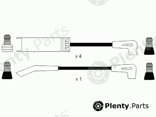  NGK part 0593 Ignition Cable Kit