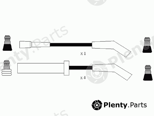  NGK part 7319 Ignition Cable Kit