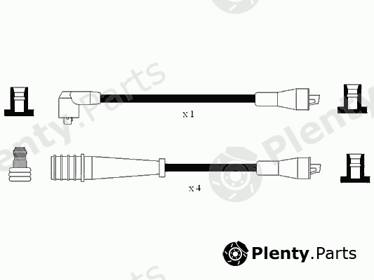  NGK part 7166 Ignition Cable Kit