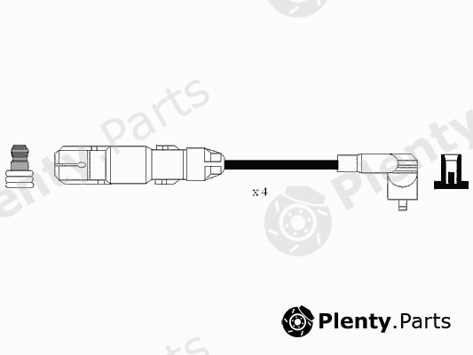  NGK part 7061 Ignition Cable Kit