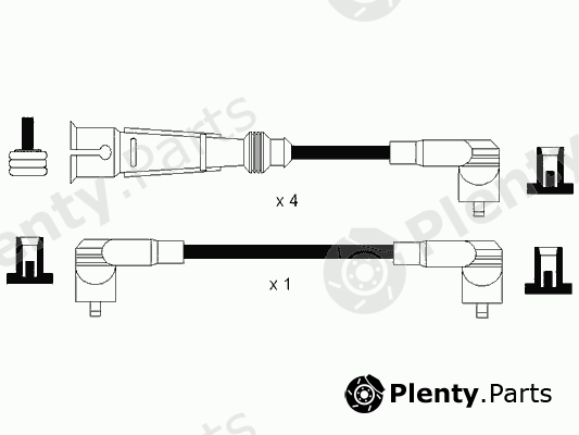  NGK part 0947 Ignition Cable Kit