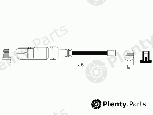  NGK part 7358 Ignition Cable Kit